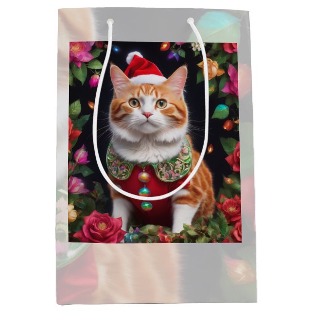 Bolsa De Regalo Mediana Meowy (Anverso)