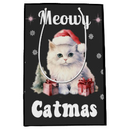 Bolsa De Regalo Mediana Meowy Catmas