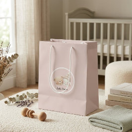 Bolsa De Regalo Mediana MerryMist Baby Dreams: Winter Blush – Ethereal Nur