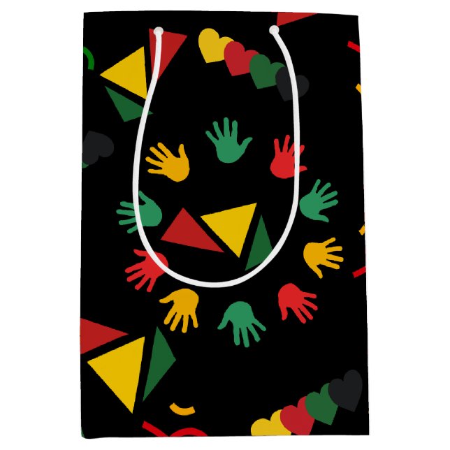 Bolsa De Regalo Mediana Mes de historia negra (Anverso)