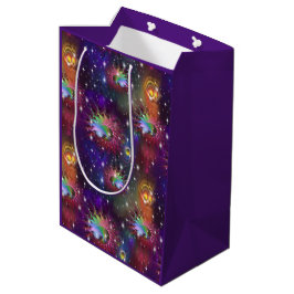 Bolsa De Regalo Mediana Mi glamoroso patrón Funky Disco