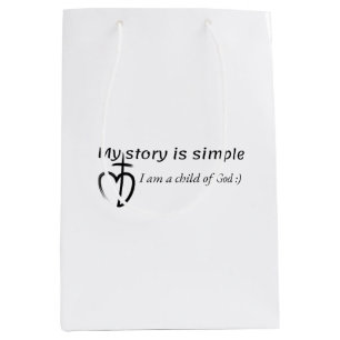 Bolsa De Regalo Mediana Mi historia es simple