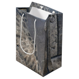 Bolsa De Regalo Mediana Michigan Petoskey Stone Design