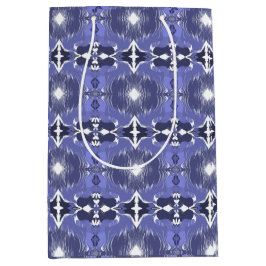 Bolsa De Regalo Mediana Midnight Indigo Kaleidoscope 