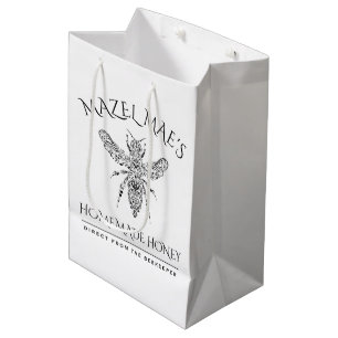 Bolsa De Regalo Mediana Miel casera personalizado