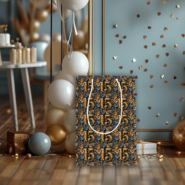 Bolsa De Regalo Mediana Mis Quince Quinceanera 15 años (Subido por el creador)