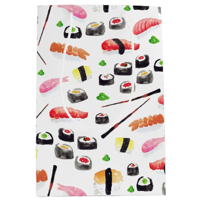 Bolsa De Regalo Mediana Miso hambriento (Anverso)