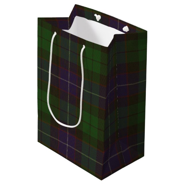 Bolsa De Regalo Mediana Mitchell Tartan (Angulo Anverso)