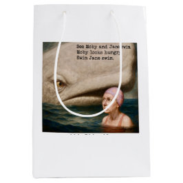 Bolsa De Regalo Mediana Moby Dick y Jane