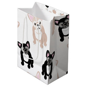 Bolsa De Regalo Mediana Modelo lindo del bulldog francés