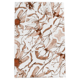 Bolsa De Regalo Mediana Modern vibrant daisy art
