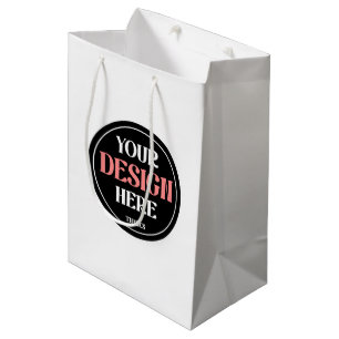 Bolsa De Regalo Mediana Moderno, elegante, con estilo y personalizable