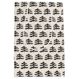 Bolsa De Regalo Mediana Moderno Evergreen simple