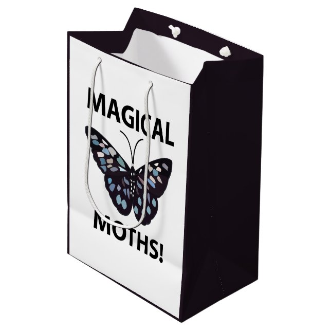 Bolsa De Regalo Mediana Moisés mariposa mágica (Angulo Anverso)