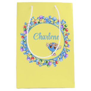 Bolsa De Regalo Mediana Moléculas personalizadas partículas Átomo de paz