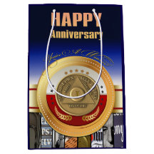 Moneda conmemorativa de 1 año de AA Eres un ganado