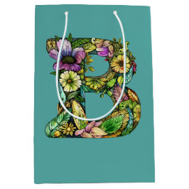 Bolsa De Regalo Mediana Monograma B Bountiful T-Shirt