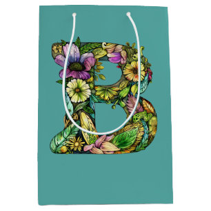 Bolsa De Regalo Mediana Monograma B Bountiful T-Shirt