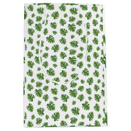 Bolsa De Regalo Mediana Monstera Leaf Gift Bag