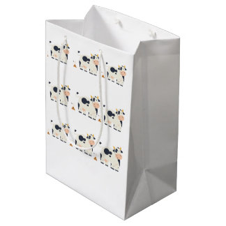 Bolsa De Regalo Mediana “Moody Cow” Wrapping Paper 