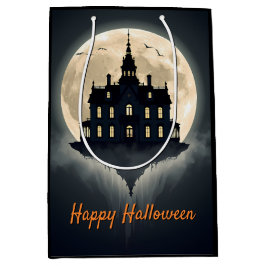 Bolsa De Regalo Mediana Moonlit Manor Halloween 
