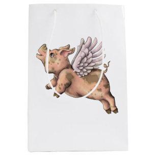Bolsa De Regalo Mediana Mosca de cerdos