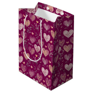 Bolsa De Regalo Mediana motif coeurs 2