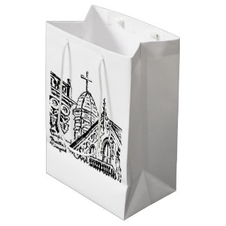Bolsa De Regalo Mediana Motivo de campamento por Babbie - Martha's Vineyar