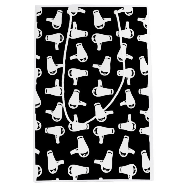 Bolsa De Regalo Mediana Motivo de impresión del controlador de aire con te (Anverso)