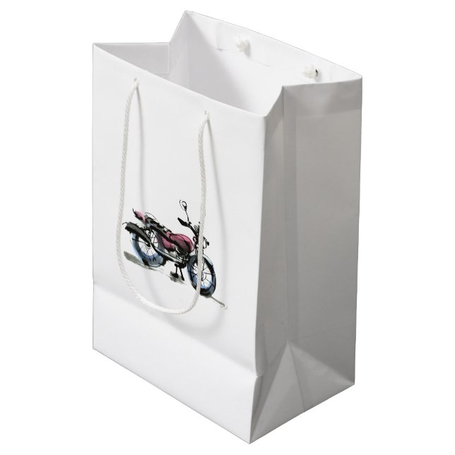Bolsa De Regalo Mediana Motocicleta (Angulo Anverso)