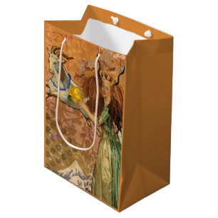 Bolsa De Regalo Mediana Mujer Capricornio Cabra Caprichosa Diversión