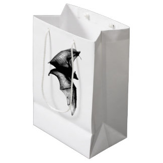 Bolsa De Regalo Mediana Murciélagos Vampiros Góticos