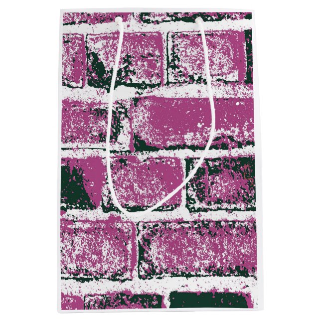 BOLSA DE REGALO MEDIANA MURO DE LADRILLO (Anverso)