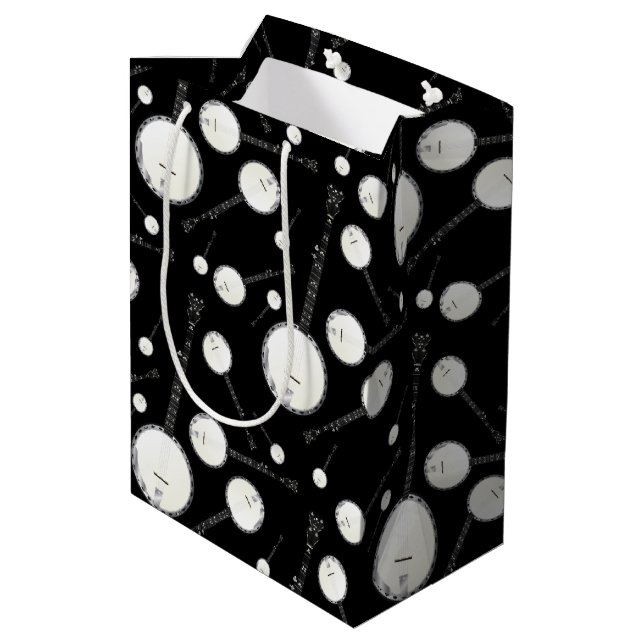 Bolsa De Regalo Mediana Música Banjo (Angulo reverso)
