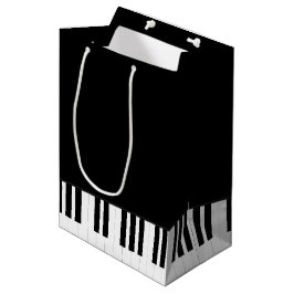 BOLSA DE REGALO MEDIANA MÚSICA DEL PIANO