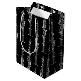 Bolsa De Regalo Mediana Músico Clarinet Music Teacher Band