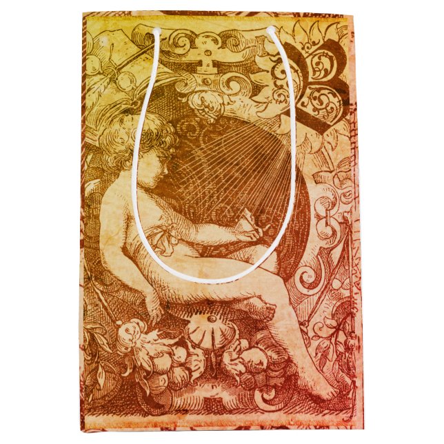 Bolsa De Regalo Mediana Musing Angel (Anverso)