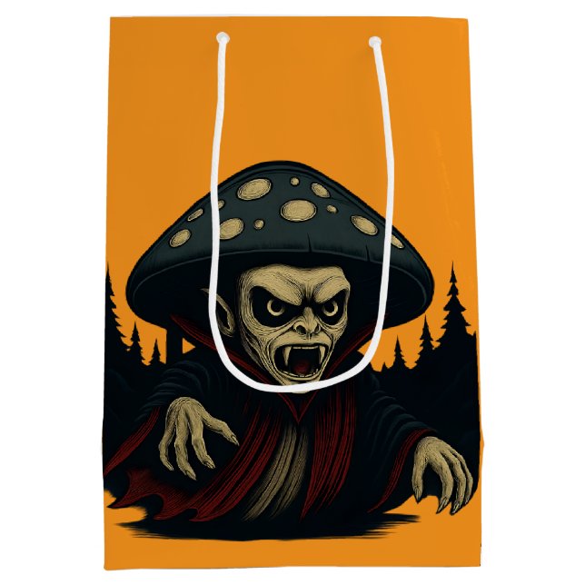 Bolsa De Regalo Mediana MycoVamp- Bleeding Tooth Fungi "orange" (Reverso)