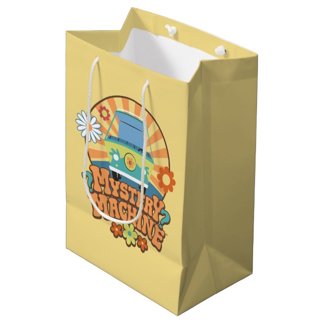 Bolsa De Regalo Mediana Mystery Machine Van Floral Graphic (Angulo Anverso)