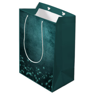 Bolsa De Regalo Mediana Mystic Twilight Stars   Deslumbramiento de la nebl
