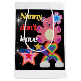Bolsa De Regalo Mediana Nanny, ¡no me dejes!