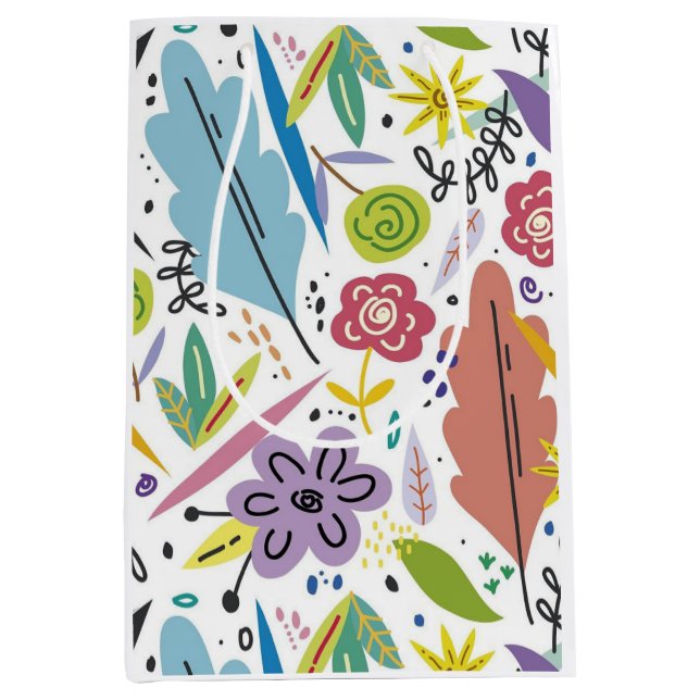 Bolsa De Regalo Mediana Natural Design - Natur (Anverso)