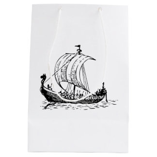 Bolsa De Regalo Mediana Nave de Viking
