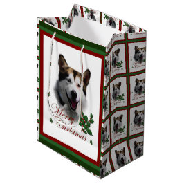 Bolsa De Regalo Mediana Navidad Alaskan Malamute