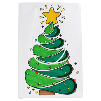 Bolsa De Regalo Mediana Navidad Caprichosa