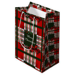 Bolsa De Regalo Mediana Navidad Personalizada