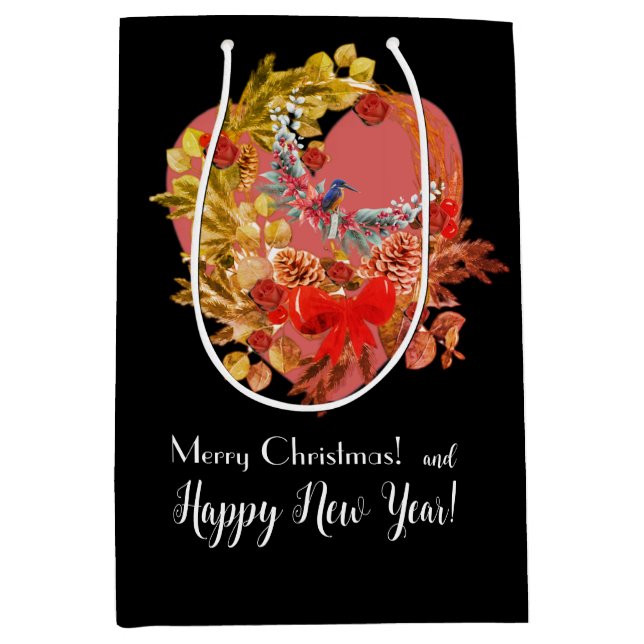 Bolsa De Regalo Mediana ¡navidades! (Anverso)