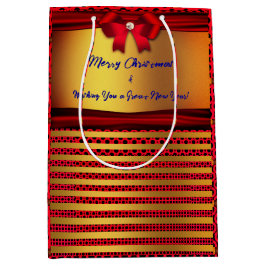 Bolsa De Regalo Mediana Navidades - Año Nuevo