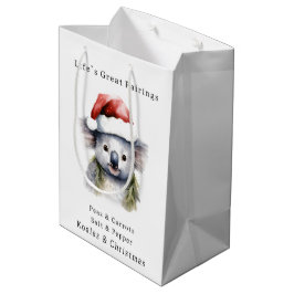 Bolsa De Regalo Mediana Navidades australianos Koala