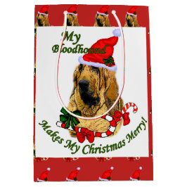 Bolsa De Regalo Mediana Navidades Bloodhound